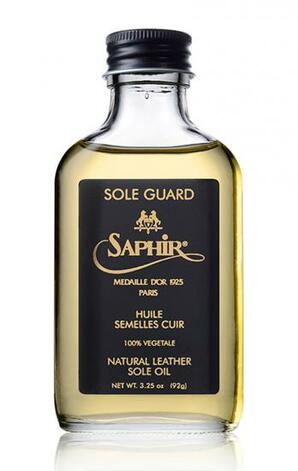 Huile Semelles Cuir SOLE GUARD Saphir Mdaille d'Or